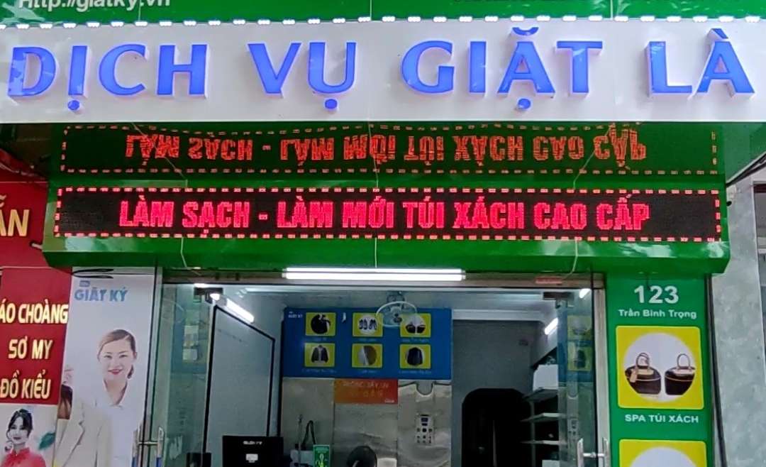 MÔ HÌNH GIẶT KÝ CAO CẤP ĐÔ THỊ